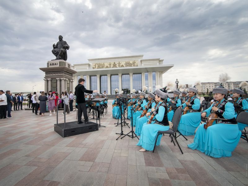 В Талдыкоргане прошло торжественное мероприятие, посвященное памяти великого Абая