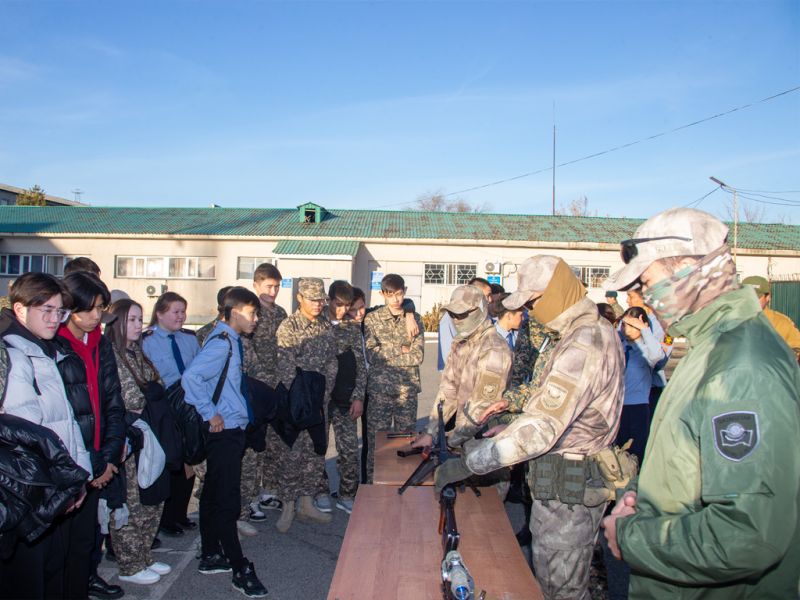 День открытых дверей прошел в воинской части 5514 Нацгвардии РК в Талдыкоргане