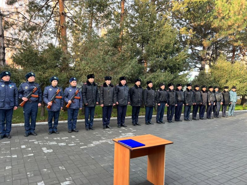 Молодые полицейские приняли присягу в Коксуском районе