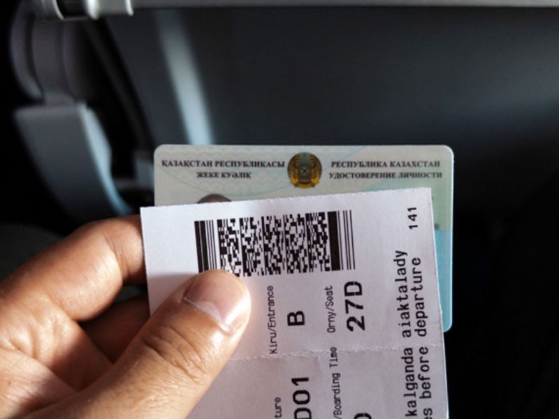Посадку на рейсы без документов хотят внедрить в Казахстане