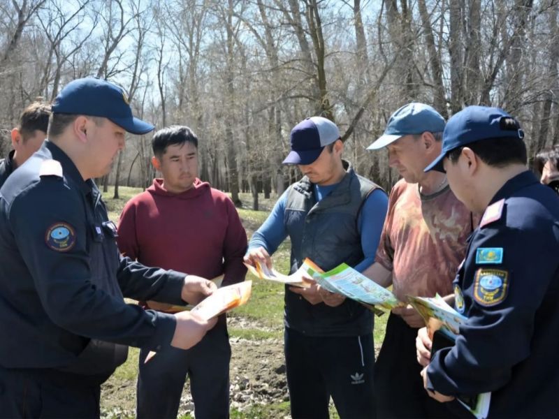 В Жетісу проводятся профилактические работы в пожароопасный период