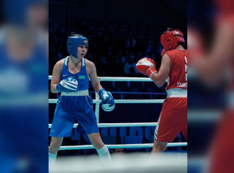 Аяжан Сыдык из Жетісу завоевала золото на чемпионате Азии по боксу