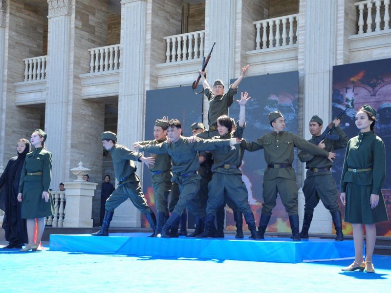 «Победа в сердце каждого живет…»: в Талдыкоргане по-особому тепло встретили 79-ю годовщину Великой Победы