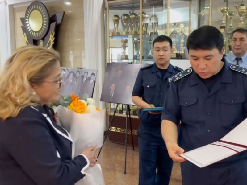 Полицейские Жетісу отметили Международный день музея