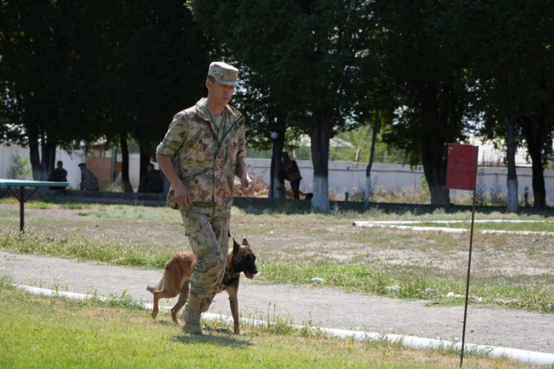 В Жетісу прошло первенство пограничной службы КНБ РК