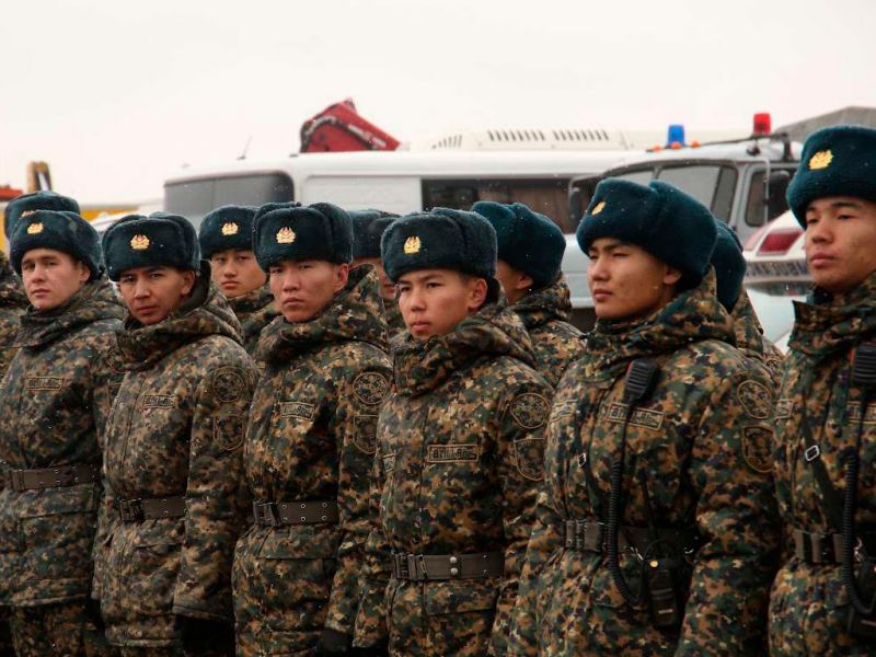 Весенний призыв в армию начался в Казахстане