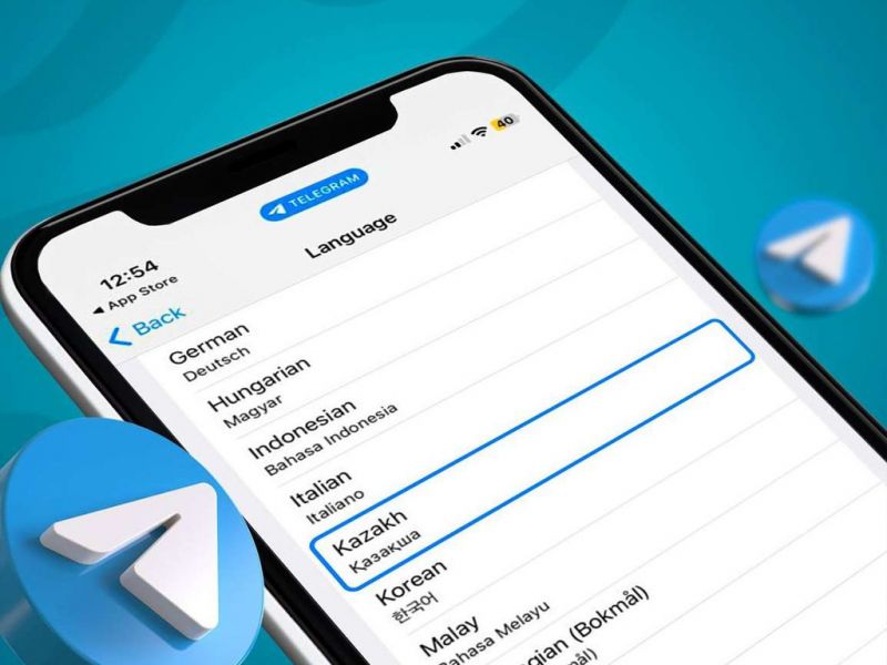Казахский язык официально добавлен в список языков Telegram
