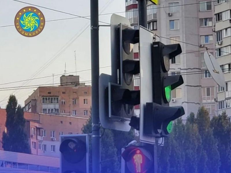 Улицы Талдыкоргана пополнятся 16 новыми светофорами