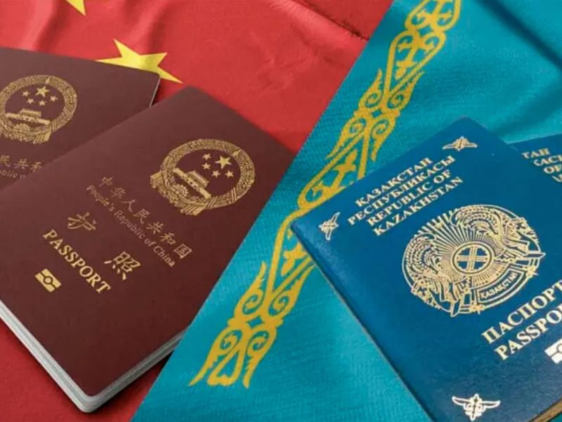 В Казахстане вступил в силу безвизовый режим с Китаем