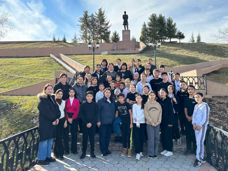 Талдыкорганские школьники посетили музей Шокана Уалиханова