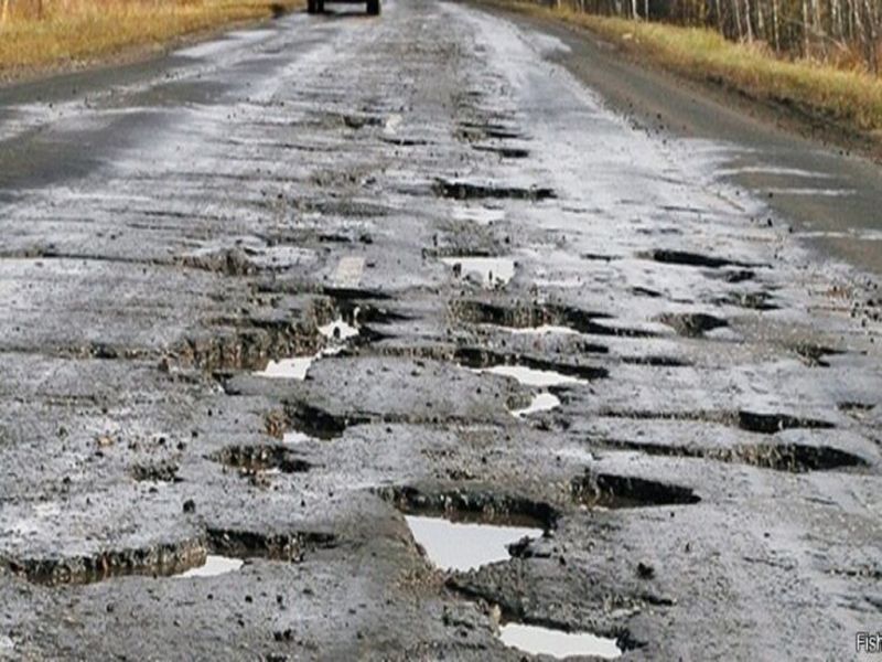 В области Жетiсу начала разрушаться автотрасса, отремонтированная в прошлом году