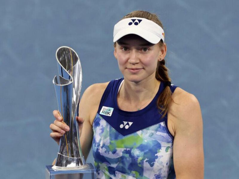 Елена Рыбакина выиграла шестой титул WTA в карьере