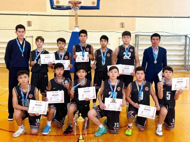 Баскетболисты из области Жетiсу завоевали серебро на чемпионате Казахстана