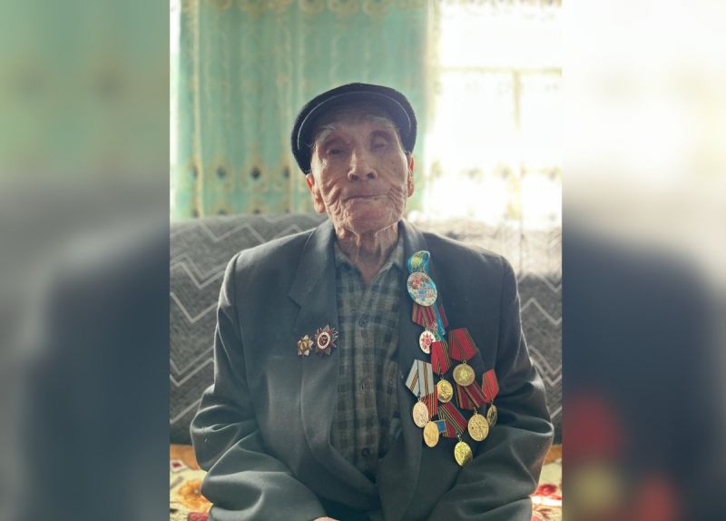 Живая легенда: 102-летний ветеран ВОВ Гаврил Моисеев из Жетiсу