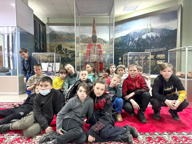 Школьники города Текели посетили историко-краеведческий музей им. М. Тынышпаева