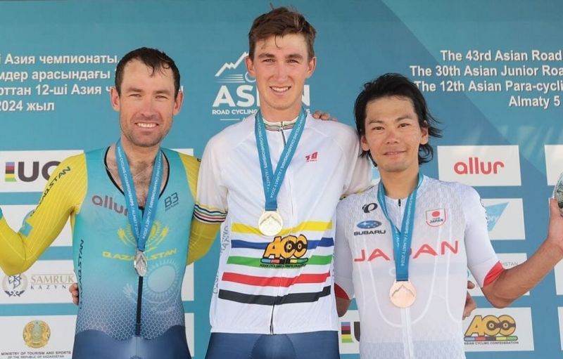 Золото и бронза в копилке Жетісу: наши велогонщики блистают на чемпионате Азии