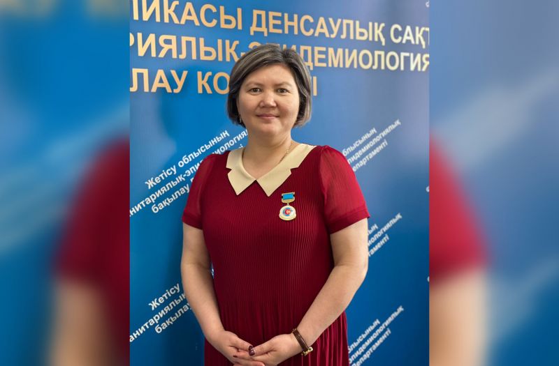 19 лет на страже здоровья: Мейрамгуль Кобейсинова из Жетіcу отмечена наградой