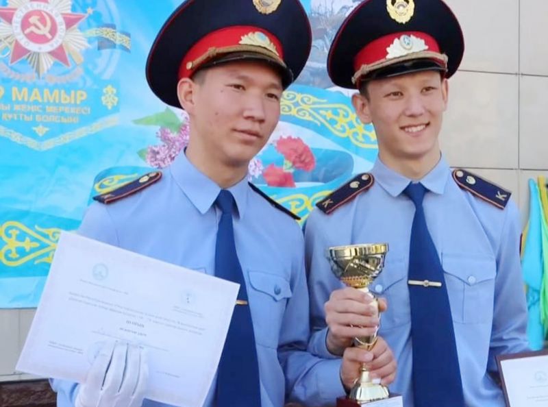 Талдыкорганские кадеты завоевали почетное место в состязаниях по военному мастерству