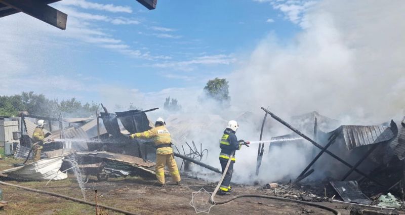 Пожарные Жетісу предотвратили взрыв