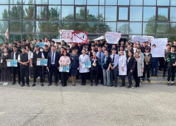 Антинаркотическую лекцию провели в школе олимпийского резерва в Талдыкоргане