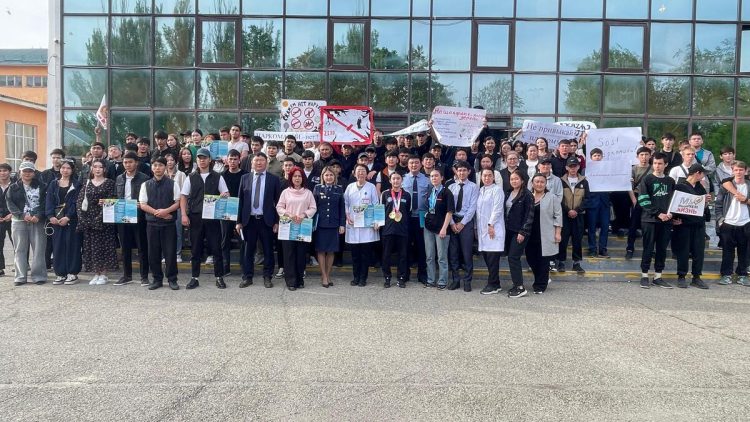 Антинаркотическую лекцию провели в школе олимпийского резерва в Талдыкоргане