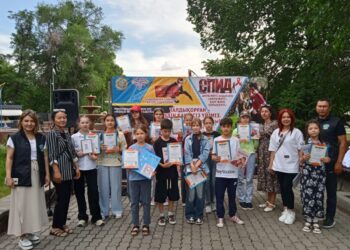 В Талдыкоргане прошла масштабная акция здорового образа жизни