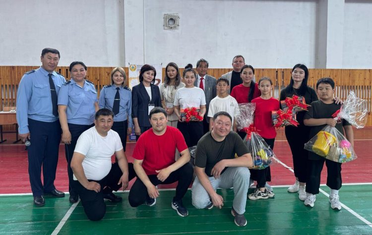 Веселую семейную эстафету организовали в Талдыкоргане