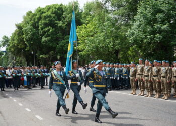 Жетiсу празднует День Победы