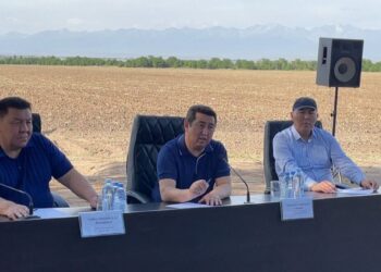 Министр сельского хозяйства встретился с аграриями в Жаркенте