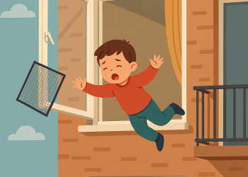 Падение детей из окон продолжают регистрировать в Жетісу