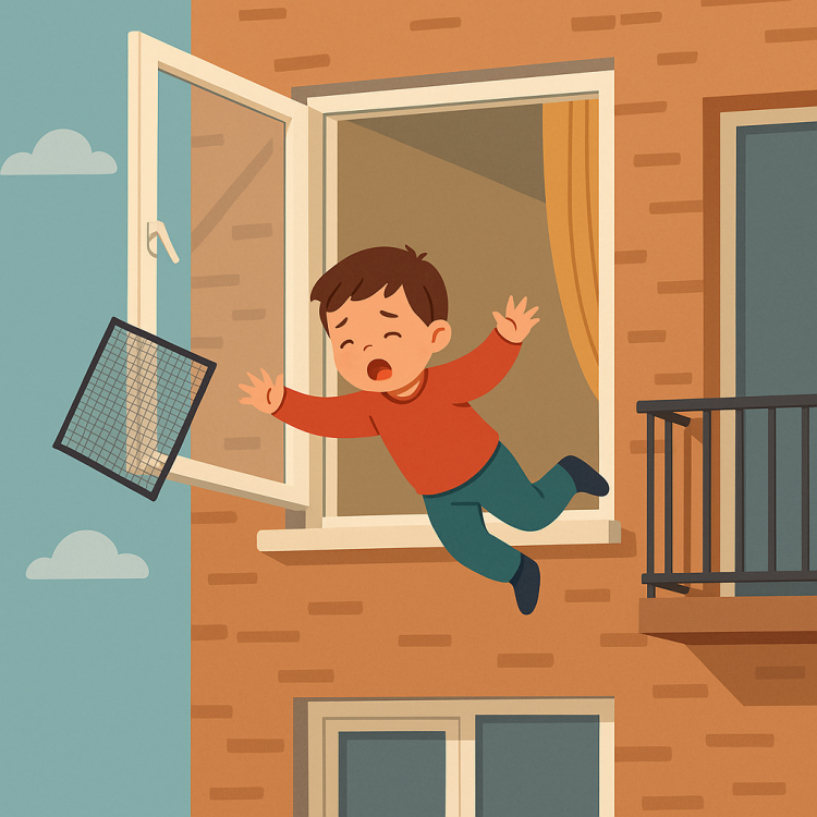 Падение детей из окон продолжают регистрировать в Жетісу