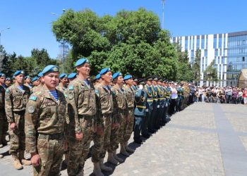 В Жетісу отпраздновали День защитника Отечества
