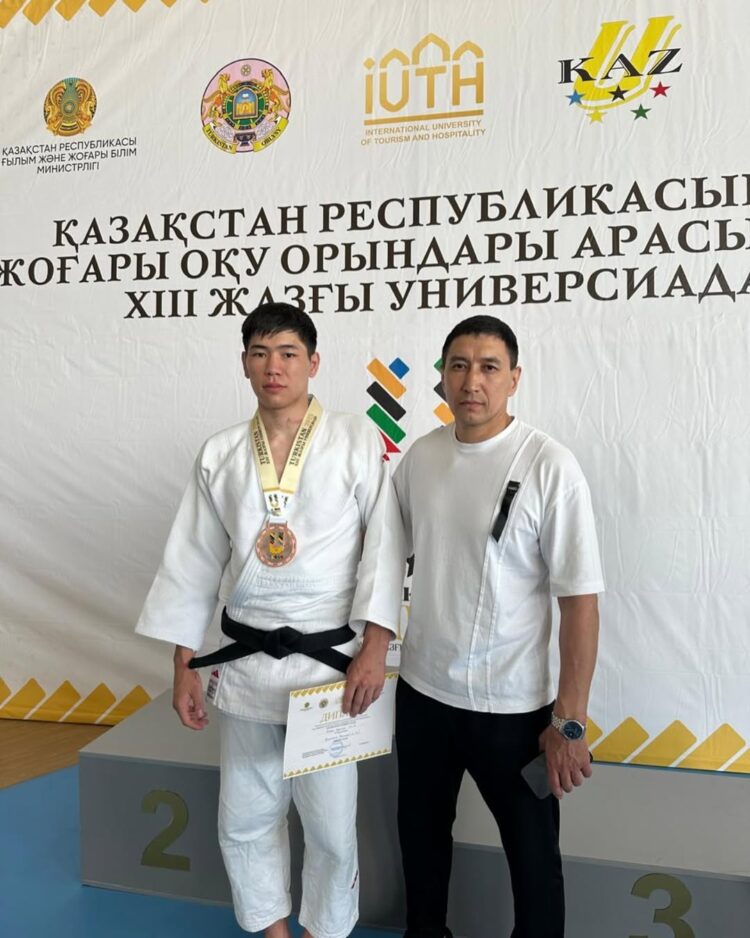 Студент из Талдыкоргана завоевал первую медаль на Универсиаде