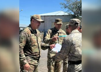 Встречу со школьниками провели пограничники Алаколя