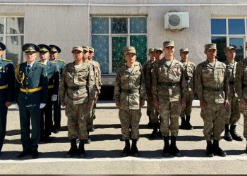 Солдаты Нацгвардии несут службу во имя спокойствия страны