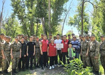 Аллея памяти героям ВОВ появилась в Талдыкоргане