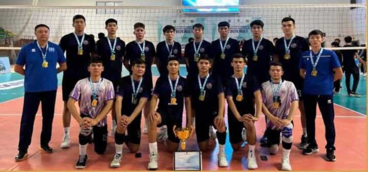 Юниоры Жетiсу победили на первенстве РК по волейболу