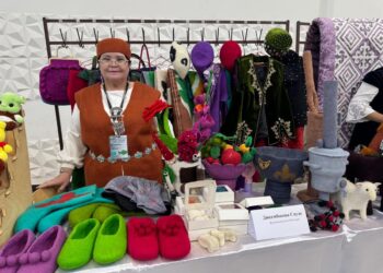 Войлочные шедевры Сауле Дюсембековой из Талдыкоргана – в тройке лучших