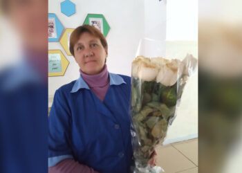 Ей нравится, когда кругом чистота