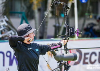 Лучники из Казахстана триумфально выступили в Сингапуре
