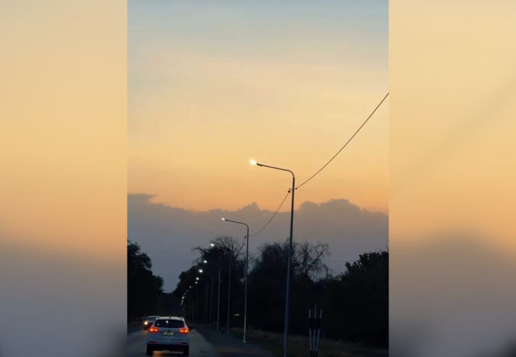 Уличное освещение проведено в селе Теректы Коксуского района