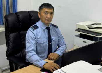 О детской мечте стать полицейским рассказал следователь Ерлан Баймухамбетов