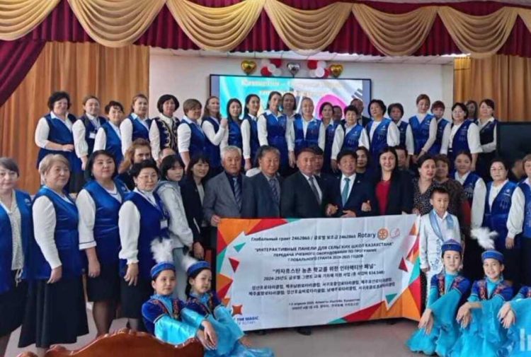 Глобальные гранты Rotary International реализуются в школах Жетісу
