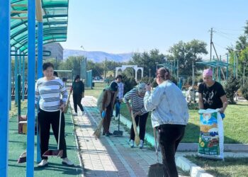 Экоакцию в особом формате провели в Жетiсу