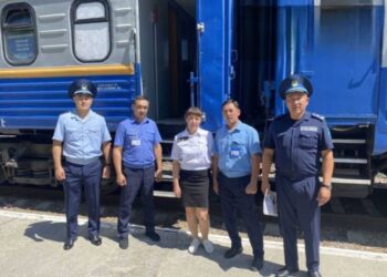 Образцы профессионализма полицейских станции Бесколь