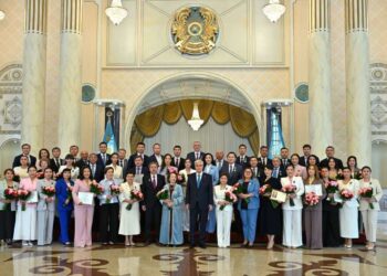 Журналиста из Талдыкоргана отметили государственной наградой