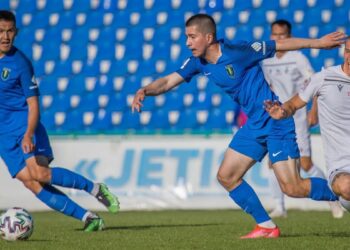 Футболисты «Жетысу» уступили в родных стенах «Астане»