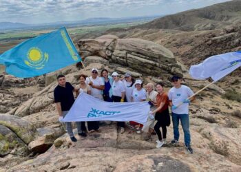 Антивандальная акция АНК состоялась близ Талдыкоргана