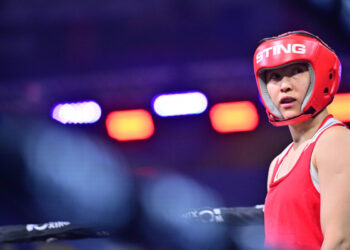 Две казахстанки вышли в полуфинал этапа Кубка мира по боксу в Астане