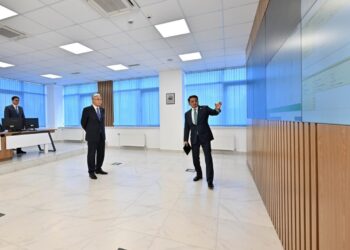 Президент страны дал старт самому мощному суперкомпьютеру в ЦА